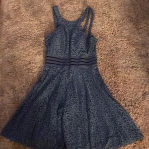 Blue dress